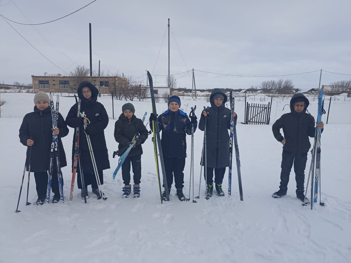 Уроки лыжной подготовки.
