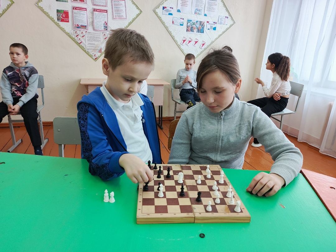 Первенство школы по шахматам.