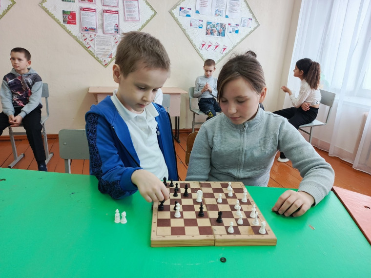 Первенство школы по шахматам.